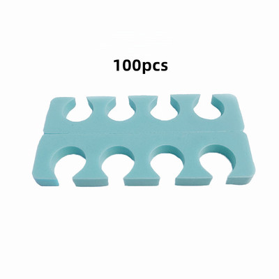 2/10/20/50/100 buc Separatoare de degete Pedichiură Nail Art Burete Separator de degete Separator de picioare pentru manichiură UV Unghii Gel Lac Instrumente