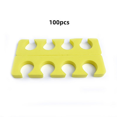2/10/20/50/100 buc Separatoare de degete Pedichiură Nail Art Burete Separator de degete Separator de picioare pentru manichiură UV Unghii Gel Lac Instrumente