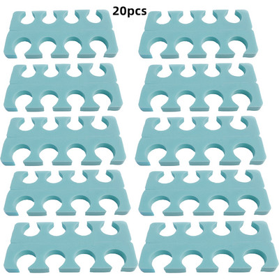 2/10/20/50/100 buc Separatoare de degete Pedichiură Nail Art Burete Separator de degete Separator de picioare pentru manichiură UV Unghii Gel Lac Instrumente