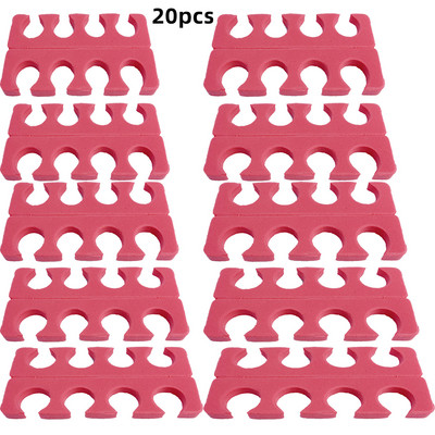 2/10/20/50/100 buc Separatoare de degete Pedichiură Nail Art Burete Separator de degete Separator de picioare pentru manichiură UV Unghii Gel Lac Instrumente