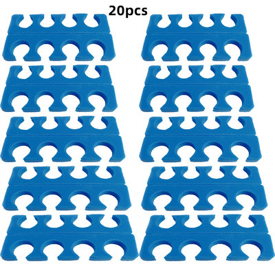 2/10/20/50/100 buc Separatoare de degete Pedichiură Nail Art Burete Separator de degete Separator de picioare pentru manichiură UV Unghii Gel Lac Instrumente