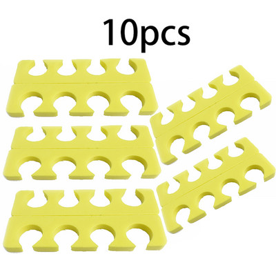 2/10/20/50/100 buc Separatoare de degete Pedichiură Nail Art Burete Separator de degete Separator de picioare pentru manichiură UV Unghii Gel Lac Instrumente