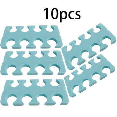 2/10/20/50/100 buc Separatoare de degete Pedichiură Nail Art Burete Separator de degete Separator de picioare pentru manichiură UV Unghii Gel Lac Instrumente