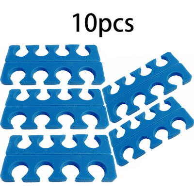 2/10/20/50/100 buc Separatoare de degete Pedichiură Nail Art Burete Separator de degete Separator de picioare pentru manichiură UV Unghii Gel Lac Instrumente