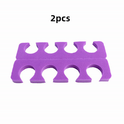 2/10/20/50/100 buc Separatoare de degete Pedichiură Nail Art Burete Separator de degete Separator de picioare pentru manichiură UV Unghii Gel Lac Instrumente