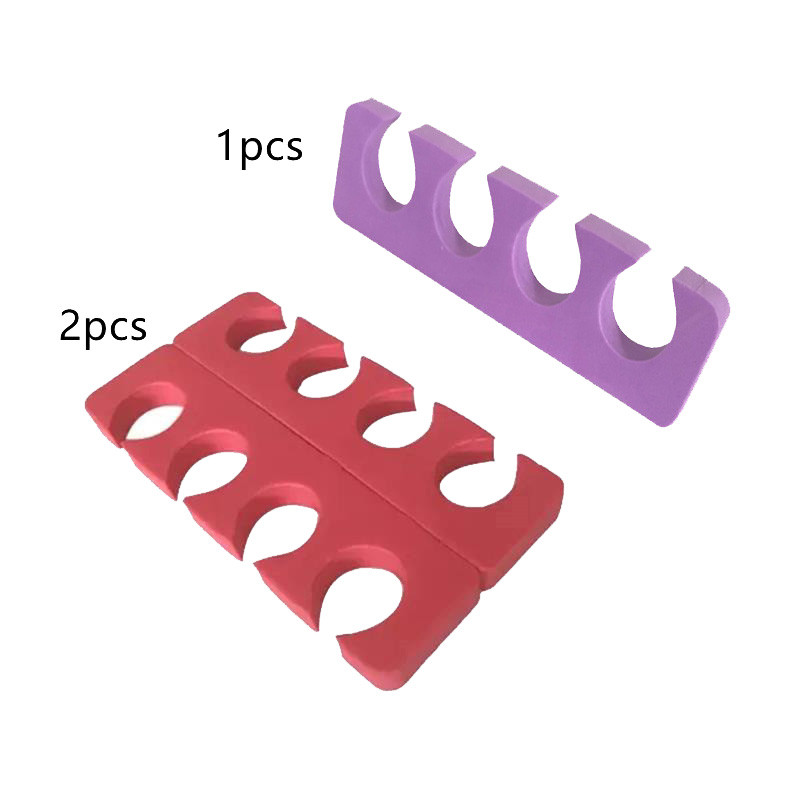 2/10/20/50/100 buc Separatoare de degete Pedichiură Nail Art Burete Separator de degete Separator de picioare pentru manichiură UV Unghii Gel Lac Instrumente