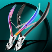 Profesionalna grickalica za nokte od nehrđajućeg čelika, kliješta za njegu noktiju, manikura, pedikura, rezači za nokte, alati za uljepšavanje noktiju