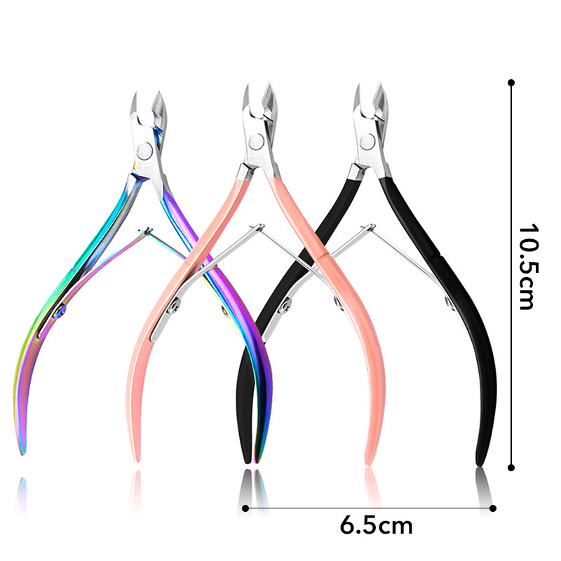 Profesionalna grickalica za nokte od nehrđajućeg čelika, kliješta za njegu noktiju, manikura, pedikura, rezači za nokte, alati za uljepšavanje noktiju
