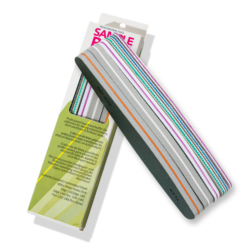 6 buc/set pile de unghii 100/150/180/220/240/280/1000/4000 burete pentru lustruit benzi tampon de șlefuit tampoane pentru unghii instrumente de manichiură