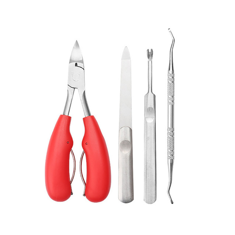 Cleste noi pentru unghii pentru degetele de la picioare Cleste pentru corectarea unghiilor Dispozitive de tăiat pentru îndepărtarea murdăriei pentru pielea moartă Instrument de îngrijire pentru pedichiură