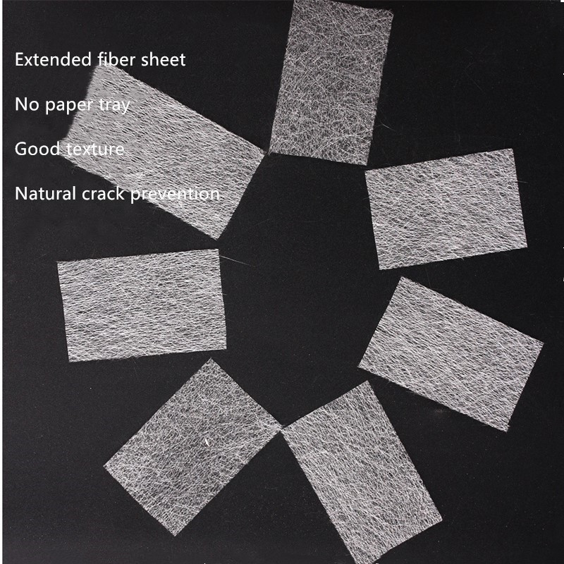 10/20 vnt. Nagų priauginimas Šilkas stiklo pluoštas Neaustiniai šilkai Forma Apvyniojimas Manikiūras Statybinis UV gelis Prancūziškas akrilo antgaliai stiklo pluošto popierius