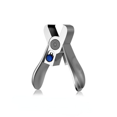 Нови мини ножици за нокти с голям отвор и остри ножици за нокти от неръждаема стомана против пръски Нокторезачки за нокти на прах, ляти под налягане Малки ножици за нокти