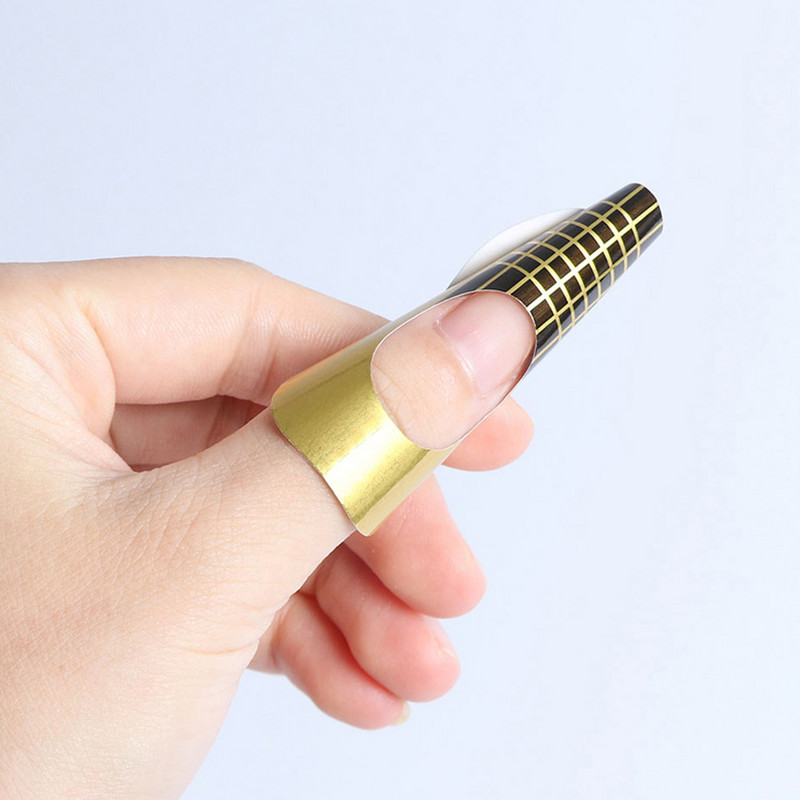 1 pakiranje vrhova za francuske nokte, akrilni UV gel za nadogradnju, gel za izgradnju oblika, naljepnica, šablona za umjetničku manikuru