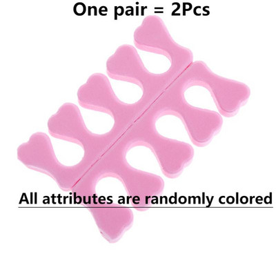 Monja 10/50Pcs Nail Art Foam Sponge Finger Toe Separators Разделител Гел лак Покритие Рисуване Педикюр Маникюр Аксесоари Инструмент