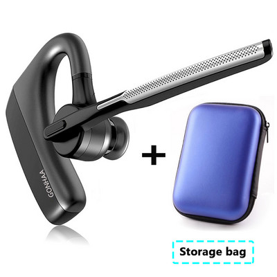 Bluetooth слушалки Безжични слушалки HD слушалки с двоен микрофон CVC8.0 Функция за намаляване на шума, подходящи за смарт телефон