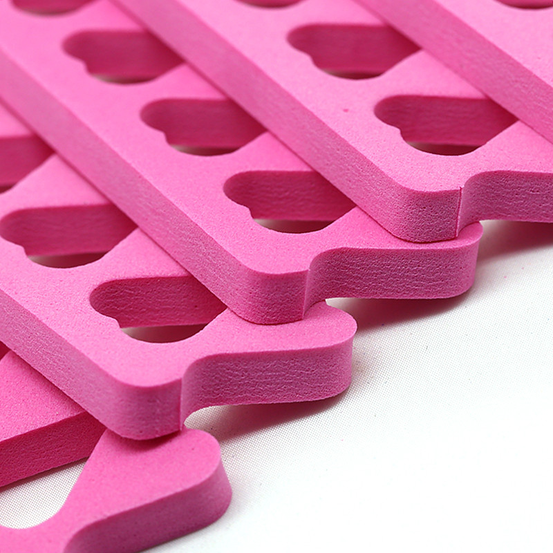 50 komada Nail Art Separator za nožne prste Foots Spužva Separators Mekani gel UV lak Pribor za salon za nokte Pedikura Pribor za manikuru Alati