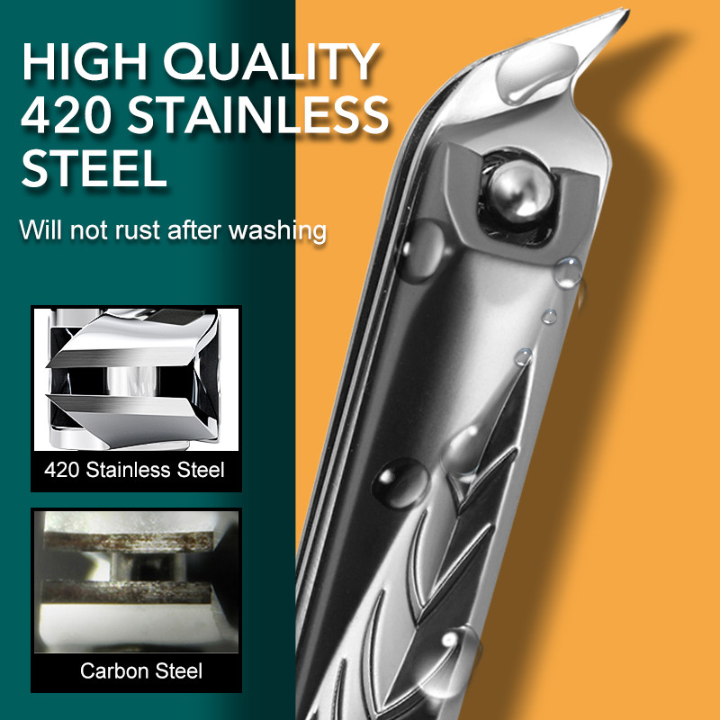 1 ks bežných šikmých klieští na nechty z nehrdzavejúcej ocele, zastrihávač prstov na prstoch na nohách, manikúra, nožnice na nechty, nástroj, nový, horúci, veľkoobchod