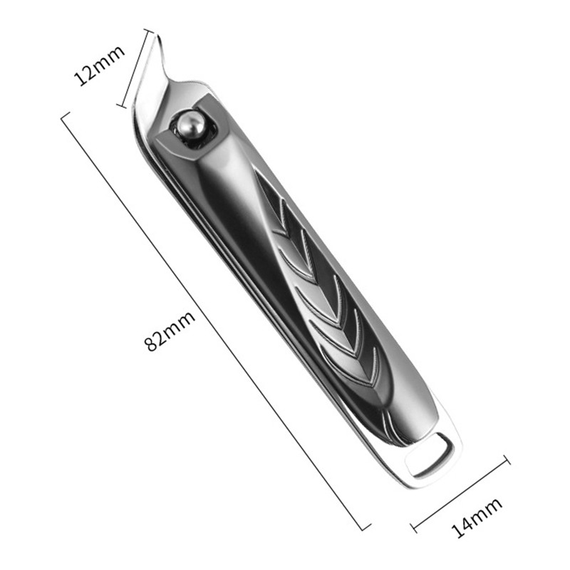 1 ks bežných šikmých klieští na nechty z nehrdzavejúcej ocele, zastrihávač prstov na prstoch na nohách, manikúra, nožnice na nechty, nástroj, nový, horúci, veľkoobchod