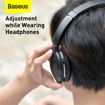 Baseus D02 Pro Безжични слушалки Спортни Bluetooth 5.0 Слушалки Handsfree Слушалки Ear Buds Head Phone Earbuds For iPhone Xiaomi