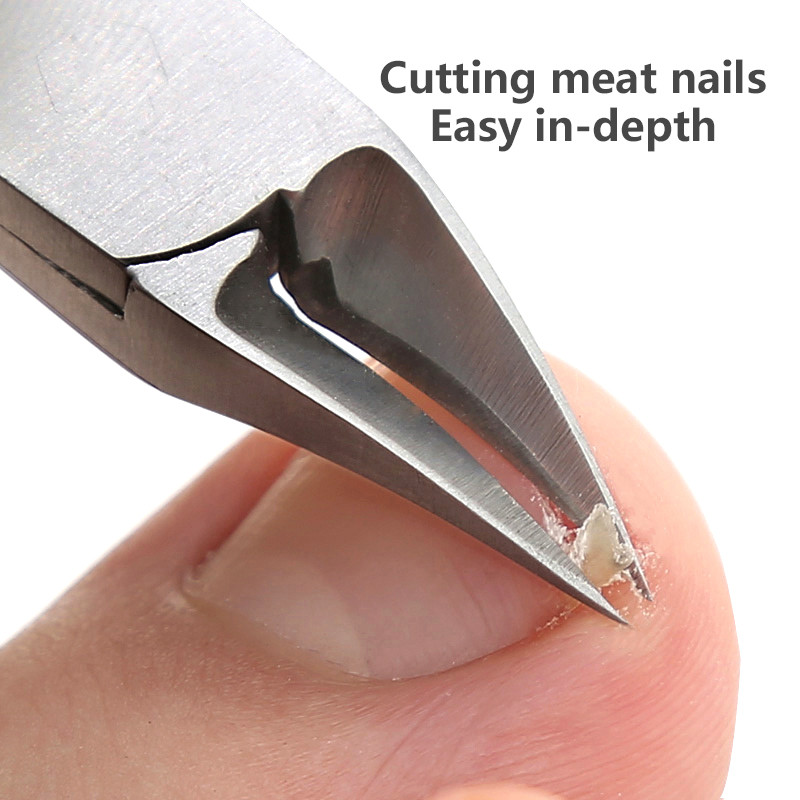 Kojų pirštų nagų kirpimo mašinėlės įaugusių kojų nagai stori nagai krašto žirklės įaugusių nagų koregavimo pedikiūro priežiūros priemonė