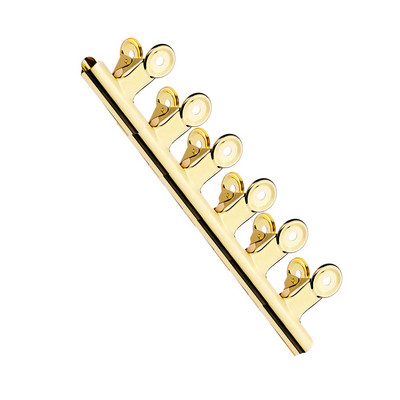 Нови 6бр. Извити щипки Извити инструменти за прищипване на нокти от неръждаема стомана Акрилни щипки за нокти Инструменти за ноктопластика