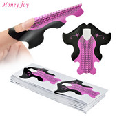 50 бр./100 бр. Pro Square/Rhombus/Stiletto Най-дълга форма за нокти Акрилни нокти UV гел Ръководна форма за удължаване на ноктите Самозалепващ се стикер