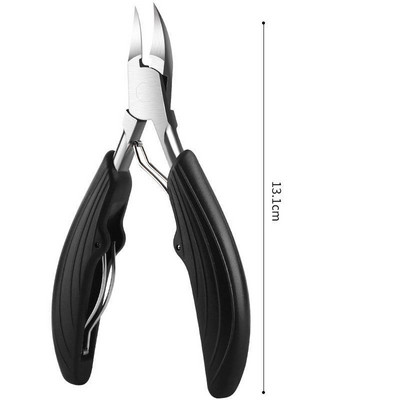 Dispozitiv de tăiat profesional pentru unghii pentru degetele de la picioare Instrument pentru unghii încarnate Unghii groase Dispozitiv de îndepărtare a murdăriei pentru piele moartă Instrument pentru unghii cu lamă curbă super ascuțită