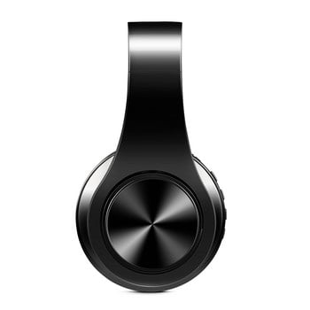 Мъжки подарък Златни безжични слушалки Bluetooth слушалки Стерео слушалки с вграден микрофон с 3,5 мм жак за Xiaomi Samsung IPHONE