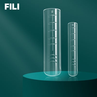 FILI gornji oblici za brzu izgradnju umjetnih savjeta za manikuru noktiju Akrilni kalupi za nadogradnju noktiju za UV gel vrhnje vrhova kalupa Dvostruki oblici
