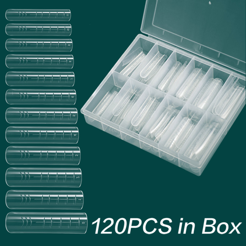 FILI gornji oblici za brzu izgradnju umjetnih savjeta za manikuru noktiju Akrilni kalupi za nadogradnju noktiju za UV gel vrhnje vrhova kalupa Dvostruki oblici