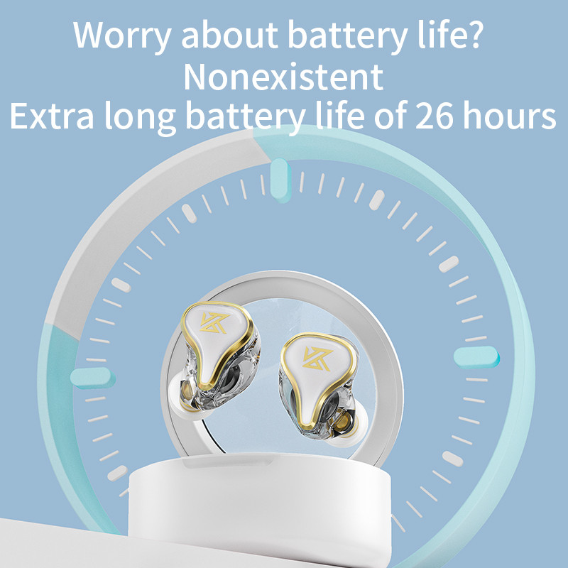 KZ SK10 True juhtmevabad kõrvaklapid Bluetoothiga ühilduvad 5.2 hübriidtehnoloogia puutetundlik juhtimine, mürasummutavad kõrvaklapid kõrvaklapid