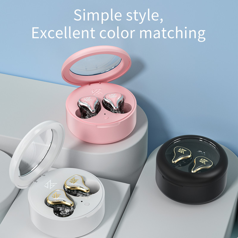 KZ SK10 True juhtmevabad kõrvaklapid Bluetoothiga ühilduvad 5.2 hübriidtehnoloogia puutetundlik juhtimine, mürasummutavad kõrvaklapid kõrvaklapid