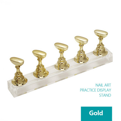 5 komada umjetnih savjeta za nokte Stalak za prikaz šahovske ploče Magnetski držač za vježbu Set lakova za gel u boji Stalak za prikaz
