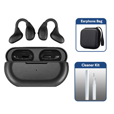 TWS Bluetooth 5.3 Austiņas Bone Conduction Austiņas Bezvadu 36 stundas Akumulatora darbības laiks Austiņas Sporta austiņas Ausu āķis ar mikrofonu