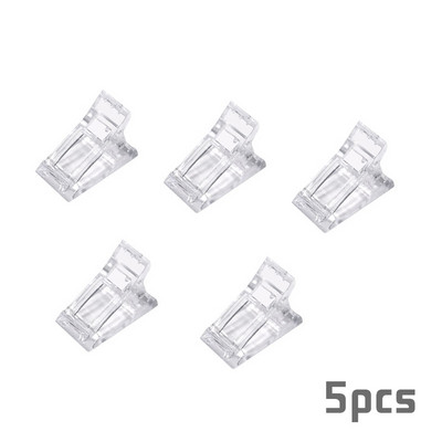 Kristalna kopča za nokte koristi se za pričvršćivanje kopče za prst Plastični dodaci za nokte za manikuru Stezaljke za nokte DIY Art Decoration