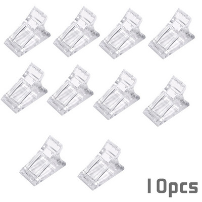 Kristalna kopča za nokte koristi se za pričvršćivanje kopče za prst Plastični dodaci za nokte za manikuru Stezaljke za nokte DIY Art Decoration