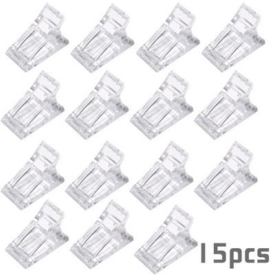 Kristalna kopča za nokte koristi se za pričvršćivanje kopče za prst Plastični dodaci za nokte za manikuru Stezaljke za nokte DIY Art Decoration