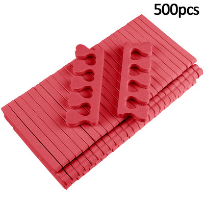 Set odvajača za prste za pedikuru od 800 KOM. Bulk Nail Art odvajači za prste Meka pjena za rastezanje nožnih prstiju za opuštajuće držanje za prste i prste