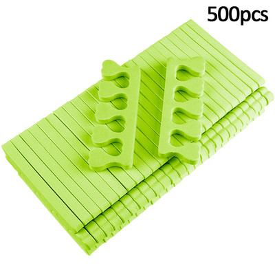 Set odvajača za prste za pedikuru od 800 KOM. Bulk Nail Art odvajači za prste Meka pjena za rastezanje nožnih prstiju za opuštajuće držanje za prste i prste