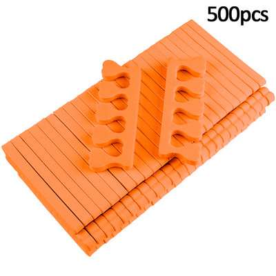 Set odvajača za prste za pedikuru od 800 KOM. Bulk Nail Art odvajači za prste Meka pjena za rastezanje nožnih prstiju za opuštajuće držanje za prste i prste