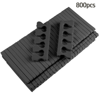 Set odvajača za prste za pedikuru od 800 KOM. Bulk Nail Art odvajači za prste Meka pjena za rastezanje nožnih prstiju za opuštajuće držanje za prste i prste