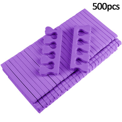 Set odvajača za prste za pedikuru od 800 KOM. Bulk Nail Art odvajači za prste Meka pjena za rastezanje nožnih prstiju za opuštajuće držanje za prste i prste