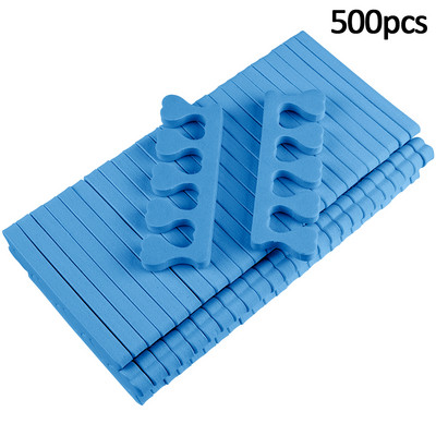 Set odvajača za prste za pedikuru od 800 KOM. Bulk Nail Art odvajači za prste Meka pjena za rastezanje nožnih prstiju za opuštajuće držanje za prste i prste