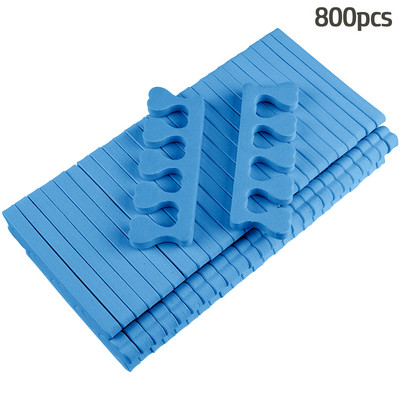 Set odvajača za prste za pedikuru od 800 KOM. Bulk Nail Art odvajači za prste Meka pjena za rastezanje nožnih prstiju za opuštajuće držanje za prste i prste