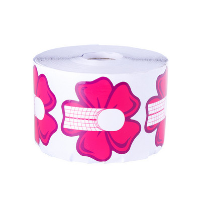 500 komada Obrasci za nadogradnju noktiju Gel za nadogradnju noktiju Manikura Francuski dizajn Gornja šablona Naljepnica za izradu rola Nail Art LA941-3