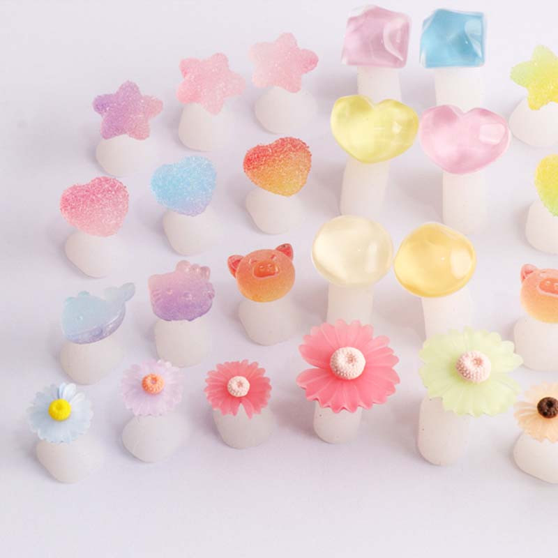8db Candy szilikon lábujj elválasztó láb ujjelválasztó forma manikűr pedikűr ápoló köröm művészet százszorszép virágtartó tartozék