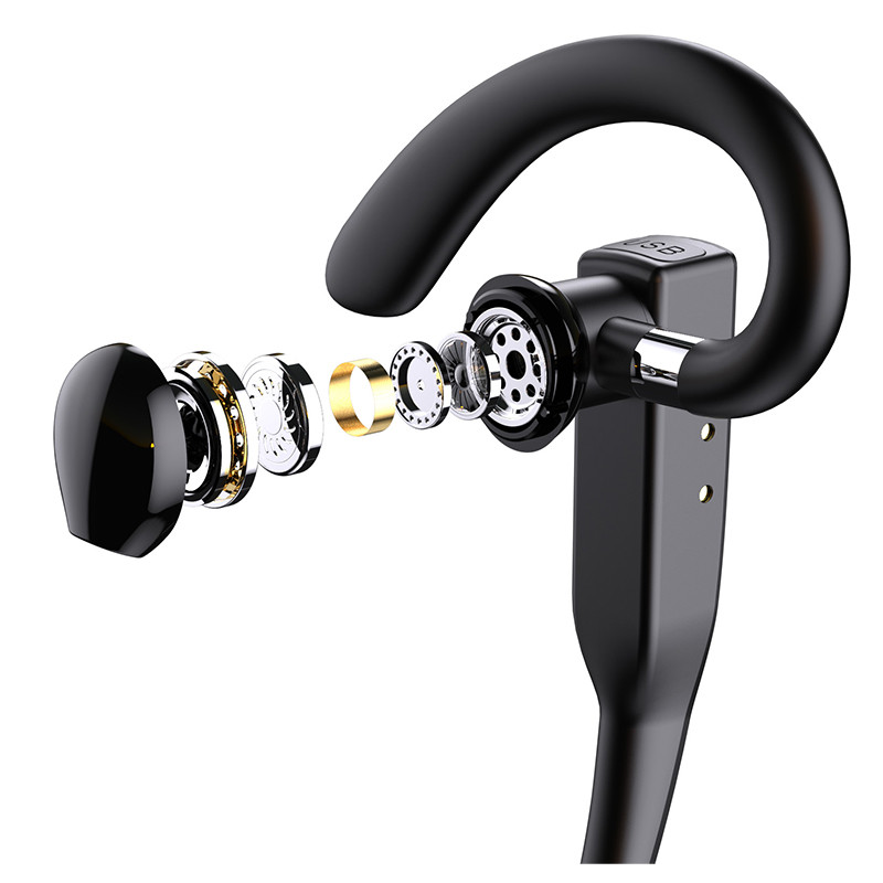 10H Bluetoothi käed vabad ärikõrvaklapid juhtmevabad kõrvaklapid Üksik vabakäeseade HD-kõnede juhtimiseks kõrvaklappide mikrofoni peakomplekt