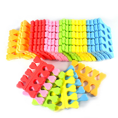 100 kom/pakiranje Profesionalni Nail Art Razdjelnici prstiju Prsti Stopala Spužva Mekani gel UV Alati za uljepšavanje Lak za manikuru Pedikura Razdjelnik