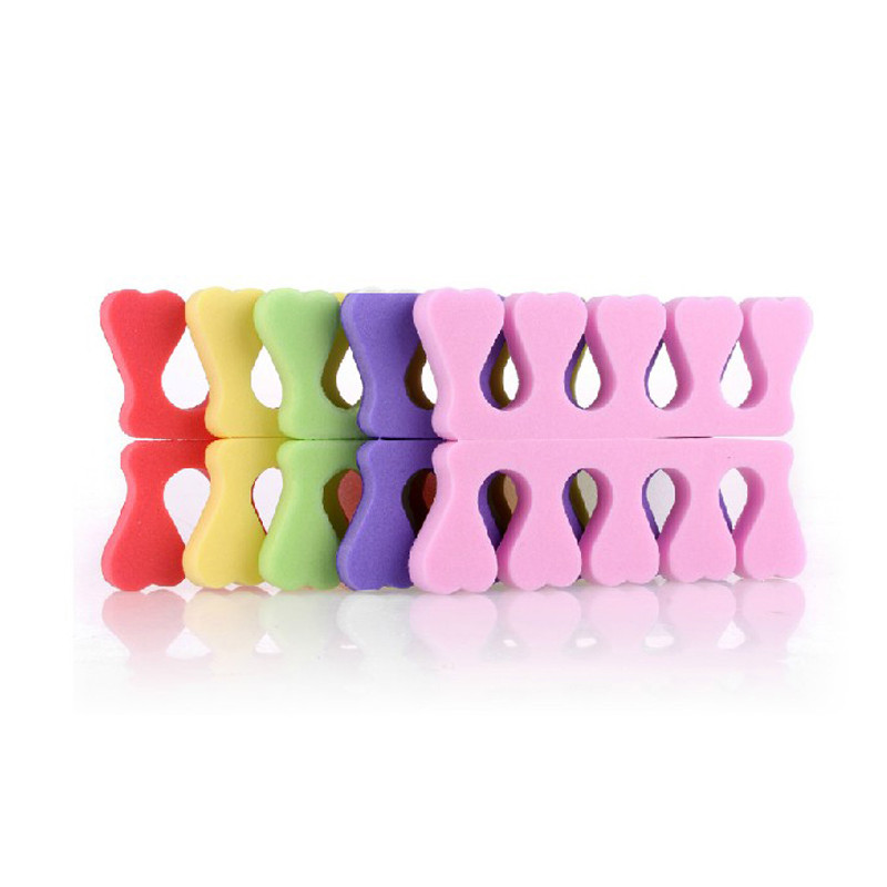 100 kom/pakiranje Profesionalni Nail Art Razdjelnici prstiju Prsti Stopala Spužva Mekani gel UV Alati za uljepšavanje Lak za manikuru Pedikura Razdjelnik