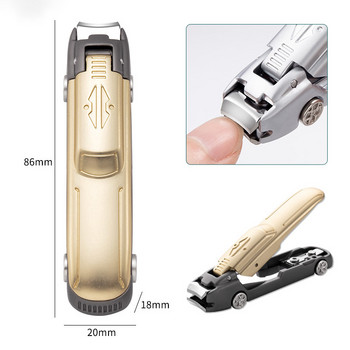 Автомобилни ножици за нокти Резачка за нокти от неръждаема стомана Резачка за нокти на краката Ножица за дебели врастнали нокти Инструменти за маникюр